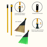 BALAIS - MASTER SWEEP TWIN BROOM