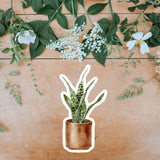 AUTOCOLLANT - PLANTE D'INTÉRIEUR