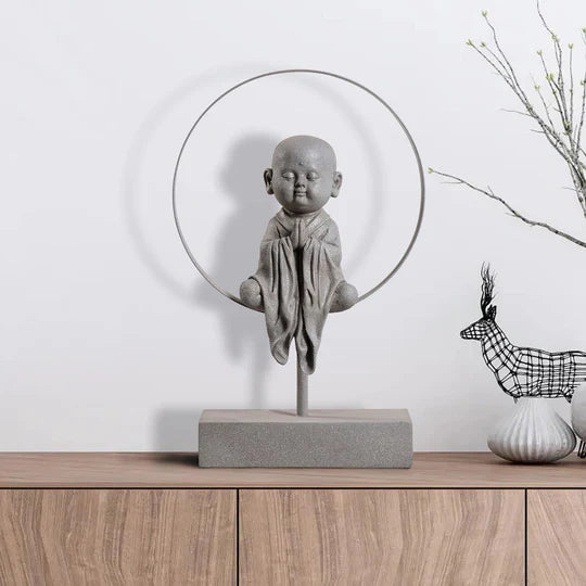 DÉCORATION DE TABLE PETIT MOINE