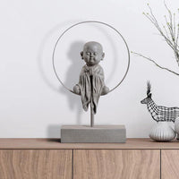 DÉCORATION DE TABLE PETIT MOINE