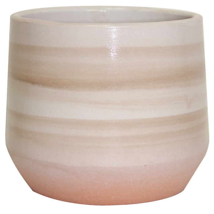 CACHE-POT - SUNSTONE CERAMIC