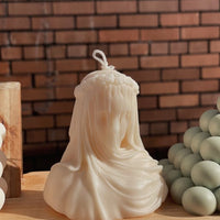 BOUGIE INSPIRÉE DE L'ŒVRE LA MARIÉE