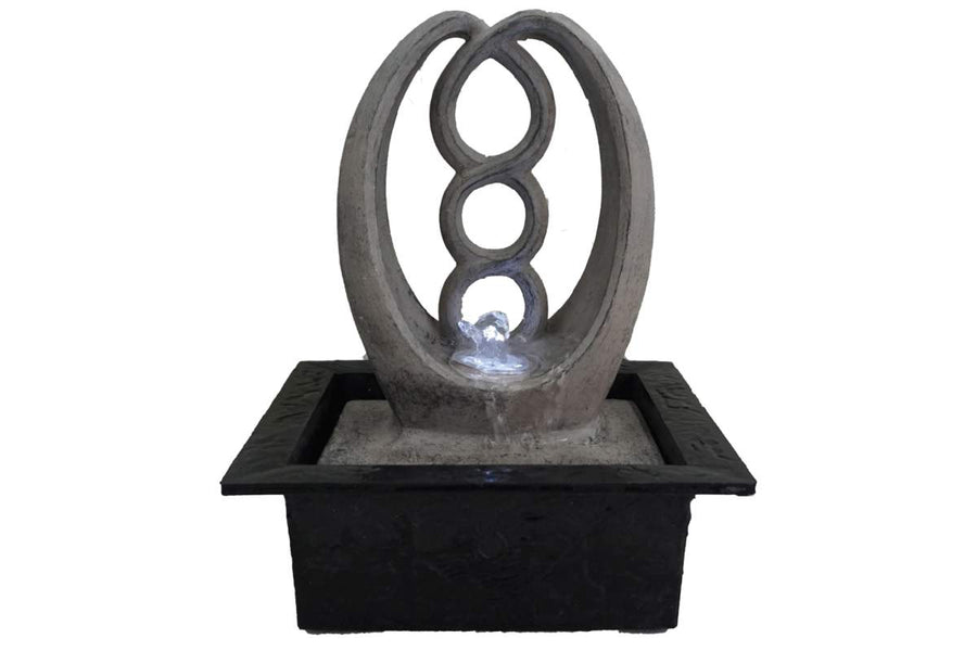MINI FONTAINE POLYRESINE CERCLE