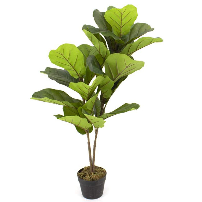 ARBRE ARTIFICIELLE À FEUILLE DE VIOLON 25 FEUILLES - 41 PO