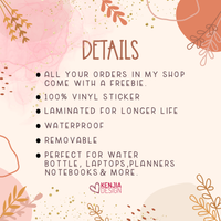 AUTOCOLLANT - BOUQUET DE FLEURS SAUVAGES