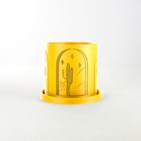 CACHE-POT IMPRIMÉE EN 3D - CACTUS