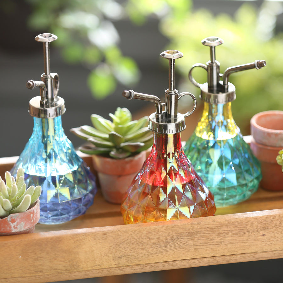 IRIDESCENT GLASS PLANT MISTER