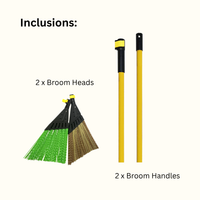 BALAIS - MASTER SWEEP TWIN BROOM