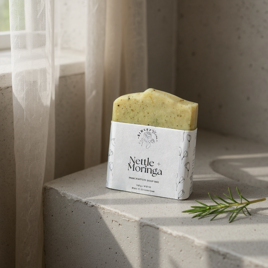 SAVON ORTIE ET MORINGA PURIFIANT HYDRATANT PEAUX SENSIBLES