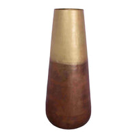 VASE EN LAITON SUR PIED ARTIPLANTO DÉCORATION INTÉRIEURE ARTISANALE EXCEPTIONNEL