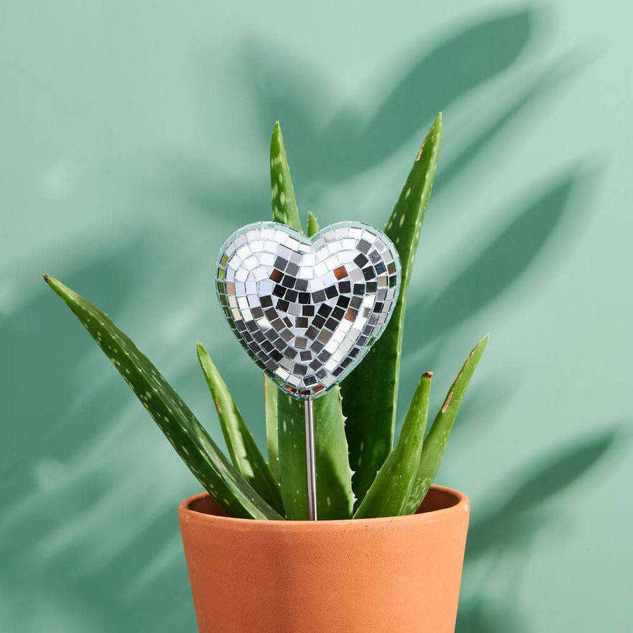 DISCO HEART - DECORATIVE PLANT STAKE