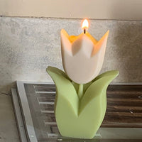 BOUGIE EN FORME DE TULIPE