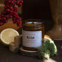 BOUGIE EN BOIS D'AGAR