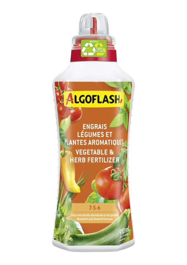 ENGRAIS ALGOFLASH LEGUMES ET FINES HERBES 7-5-6