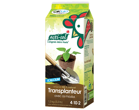 ENGRAIS NATUREL TRANSPLANTEUR 4-10-2