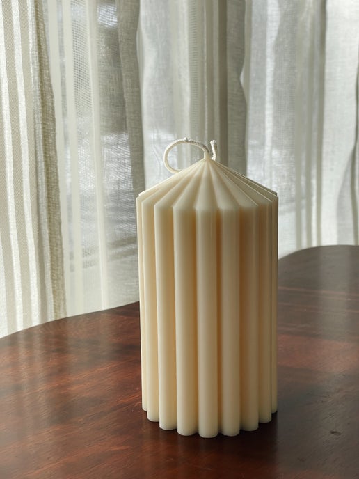 BOUGIE EN FORME DE TEMPLE