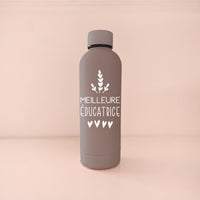 17oz Insulated Bottle - Best Educator Ever White