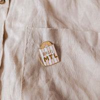 PIN EMAILLEE BAGEL MTL ACCESSOIRE UNIQUE POUR FANS