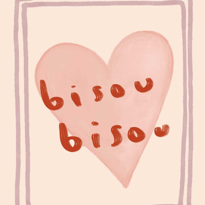 IMPRESSION D'ART - BISOU BISOU