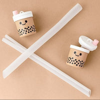 BOBA STRAW KEYCHAIN PAILLES REUTILISABLES BOBA TRIBE