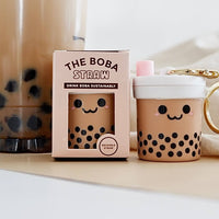 BOBA STRAW KEYCHAIN PAILLES REUTILISABLES BOBA TRIBE