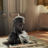 BOUGIE INSPIRÉE DE L'ŒVRE LA MARIÉE