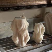 BOUGIE EN FORME DE VAGUE