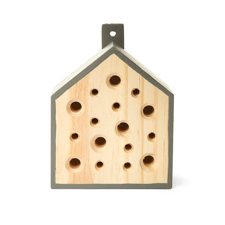 MAISON POUR ABEILLES POLLINISATEURS POUR JARDIN BIOLOGIQUE DURABLE SOUTENABLE