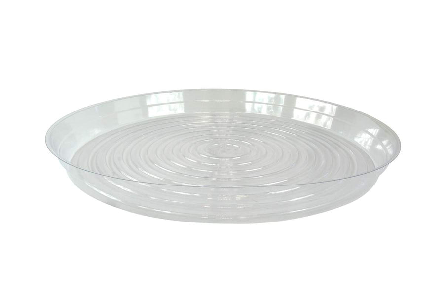 CLEAR SAUCER - 17IN X 17IN