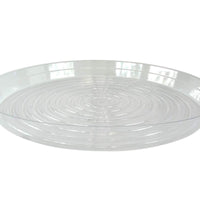 TRANSPARENT SAUCER 21 IN