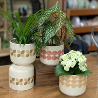 CACHE-POT EN CERAMIQUE BARI NEW RETRO 13 CM
