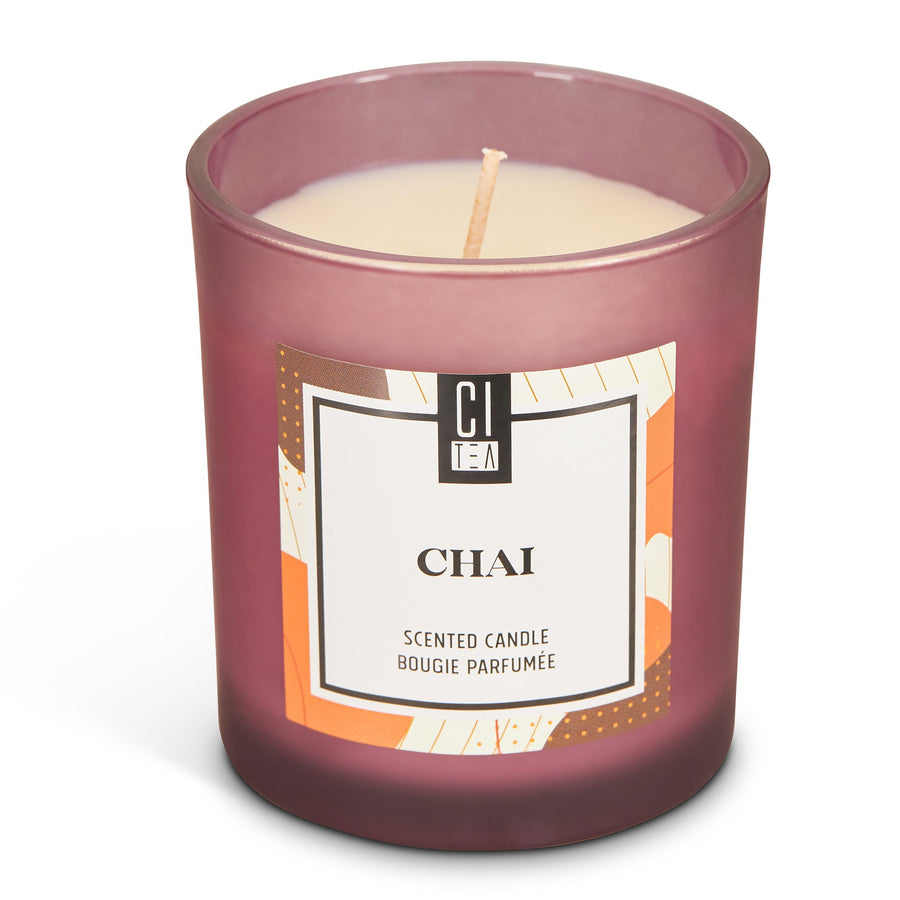 BOUGIE SOJA PARFUM CANELLE APAISSANTE RELAXATION INTERIEUR