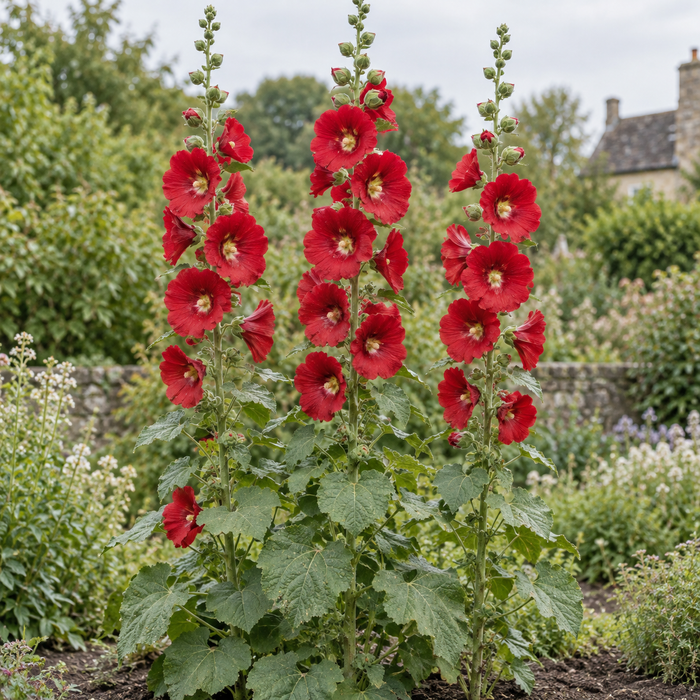 ALCEA ROSEA SPOTLIGHT - MARS MAGIC