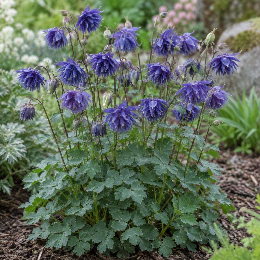 AQUILEGIA VULGARIS - BLUE BARLOW