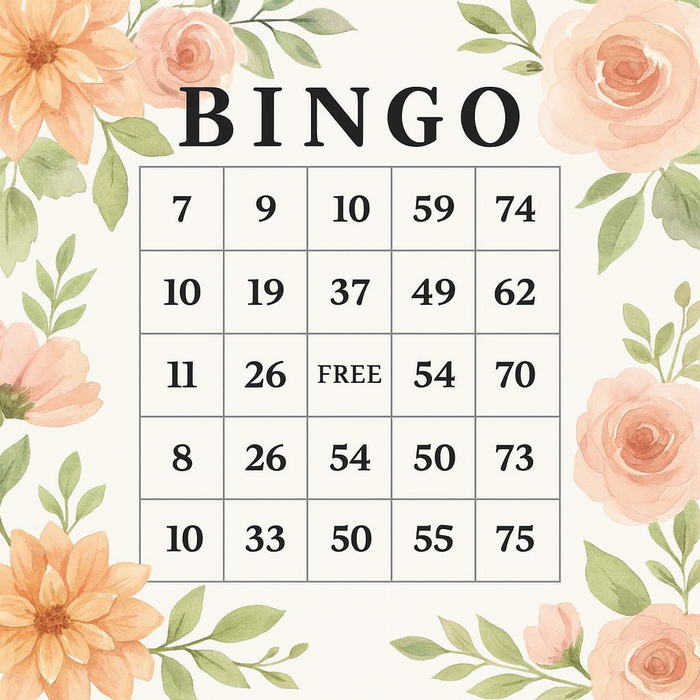 SOIRÉE BINGO DES PLANTES