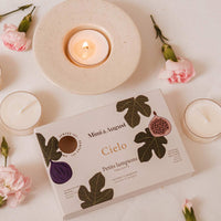 CIELO SET 6 MINI BOUGIES TEALIGHT AMBIANCE COZY MAISON 5H