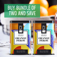 THÉ NOIR ORANGE PEKOE EN FEUILLES EXQUIS LOT DE 2 AMIS