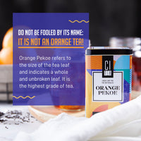 THÉ NOIR ORANGE PEKOE EN FEUILLES ARÔME RICHE AU QUOTIDIEN