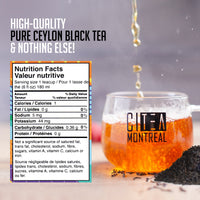THÉ ORANGE PEKOE EN FEUILLES AVEC INFUSEUR PREMIUM DÉBUTANT
