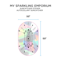 AUTOCOLLANT CAPTEUR DE LUMIÈRE CLAIRVOYANT REPOSITIONNABLE