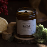 BOUGIE EN BOIS D'AGAR