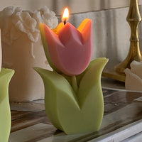 BOUGIE EN FORME DE TULIPE