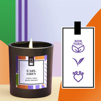 BOUGIE SOJA BERGAMOTE ET ROSE ANTI STRESS BIEN ETRE