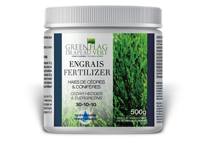SOLUBLE FERTILIZER FOR CEDARS AND CONIFERS - 30-10-10