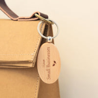 PORTE-CLÉ "I Love Small Businesses"
