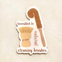 WATERPROOF STICKER ECO-RESPONSIBLE COMMITMENT
