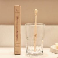 BROSSE A DENTS EN BAMBOU ECOLOGIQUE POUR DENTITION DOUCE