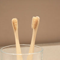 BROSSE A DENTS EN BAMBOU ECOLOGIQUE POUR DENTITION DOUCE