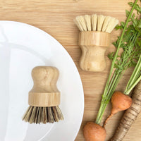 BAMBOO KNOB SCRUBBER NETTOIE DOUCEMENT SURFACES DELICATES