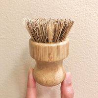 BAMBOO KNOB SCRUBBER NETTOIE DOUCEMENT SURFACES DELICATES